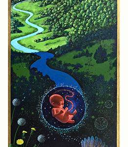 Bookmark "Upward Flight XIII"