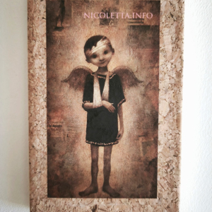 A6 cork notebook (Fallen Angel)