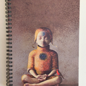 A5 eco-friendly notebook (Meditator I)